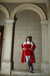 Wool Light Coat - Red