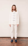 Velvet Blazer - White Smoking
