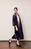 Velvet Light Coat - Future Purple