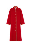 Wool Light Coat - Red