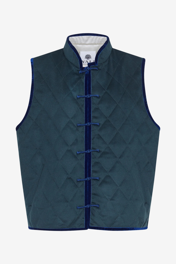 THE CHARLIE CASHMERE - DARK GREEN