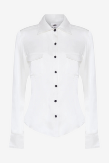  SILK SHIRT - WHITE
