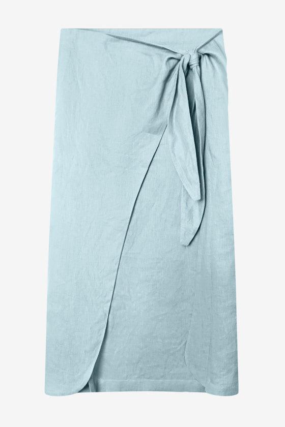 THE PORTOFINO LONG SKIRT - Daylight Blue
