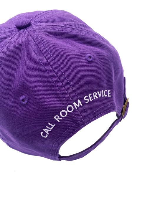 Call Room Service Cap - Purple
