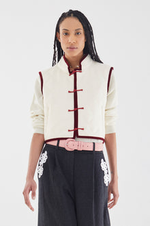  THE MATI CASHMERE - OFF WHITE