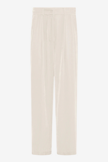  VELVET PANTS - OFF WHITE