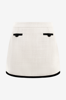  Bouclé SKIRT - OFF WHITE