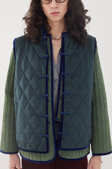  THE CHARLIE CASHMERE - DARK GREEN