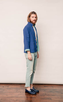  Reversible Weekend Blazer - Blue Nankeen