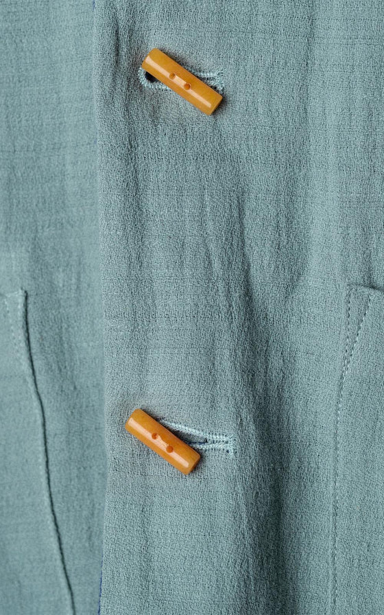 Reversible Weekend Blazer - Blue Nankeen