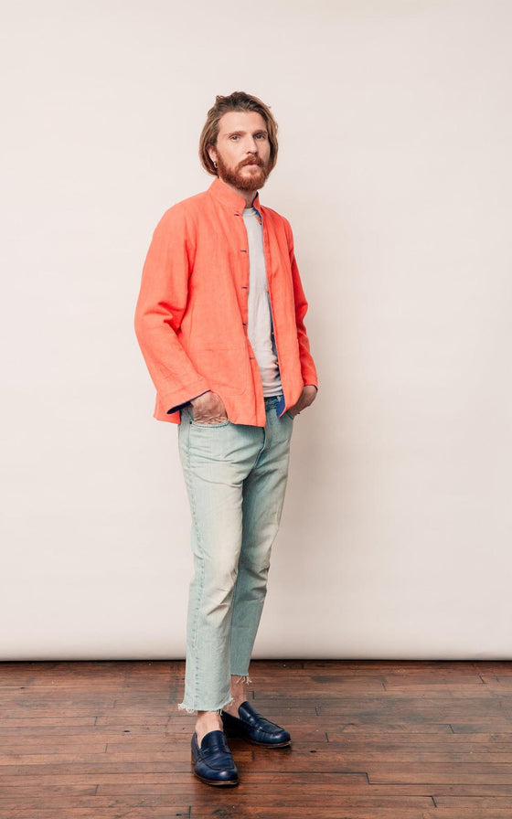 Reversible Weekend Blazer - Orange