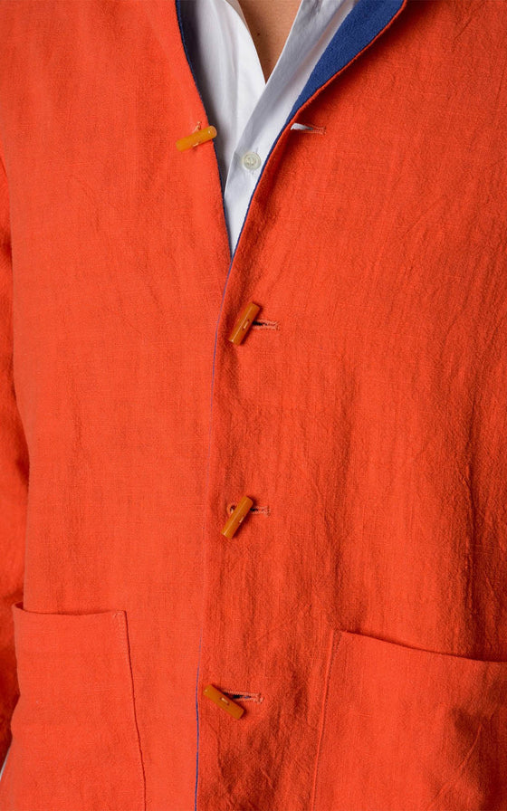 Reversible Weekend Blazer - Orange