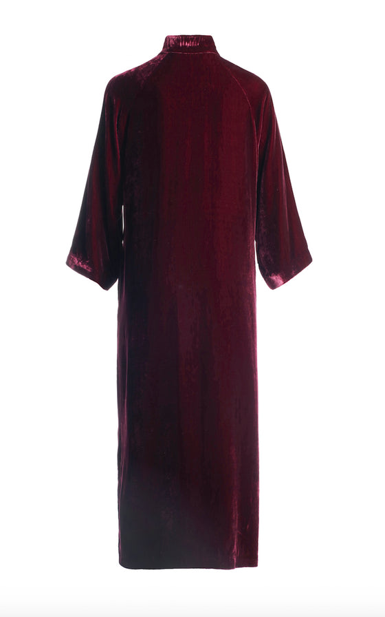 Velvet Light Coat - Cardinal Red