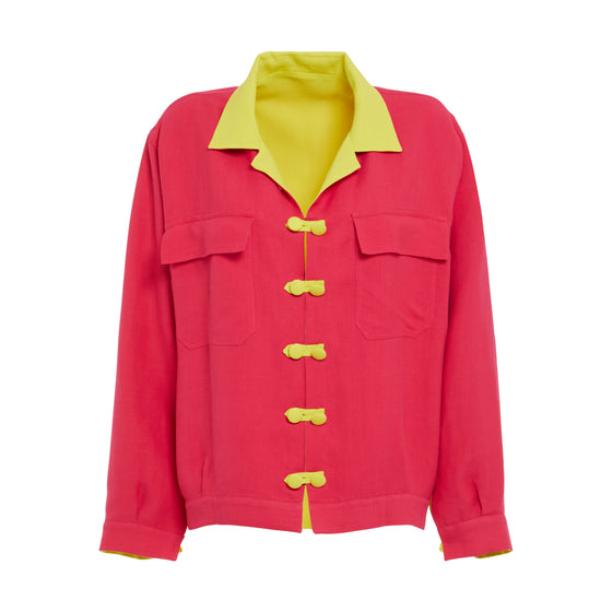 Weekend Reversible Blazer - Magenta