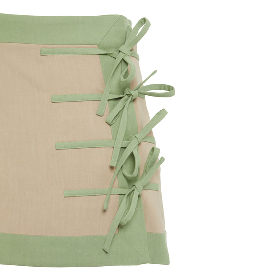 Weekend Mini Skirt - Apple Green