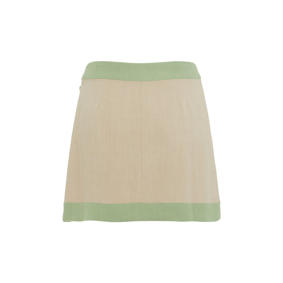 Weekend Mini Skirt - Apple Green