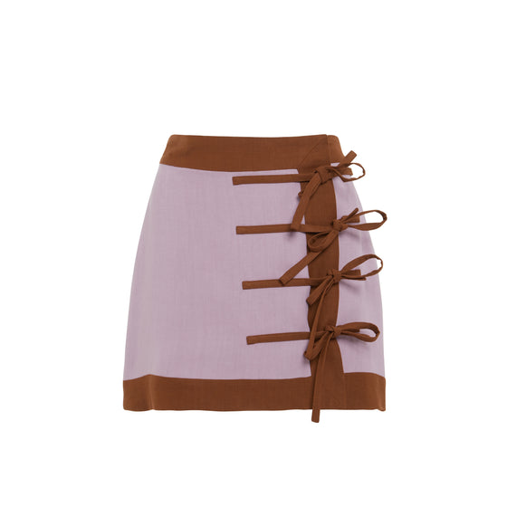 Weekend Mini Skirt - Lilac