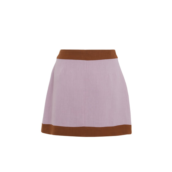 Weekend Mini Skirt - Lilac