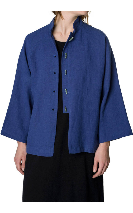 Weekend Blazer - Blue Nankeen