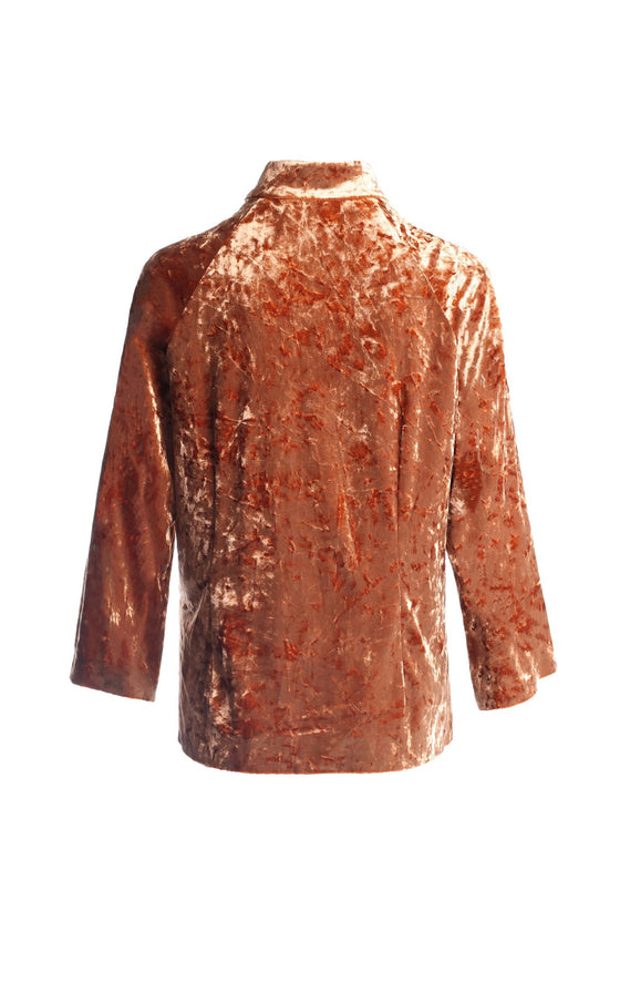 Velvet Blazer - Venezia Copper