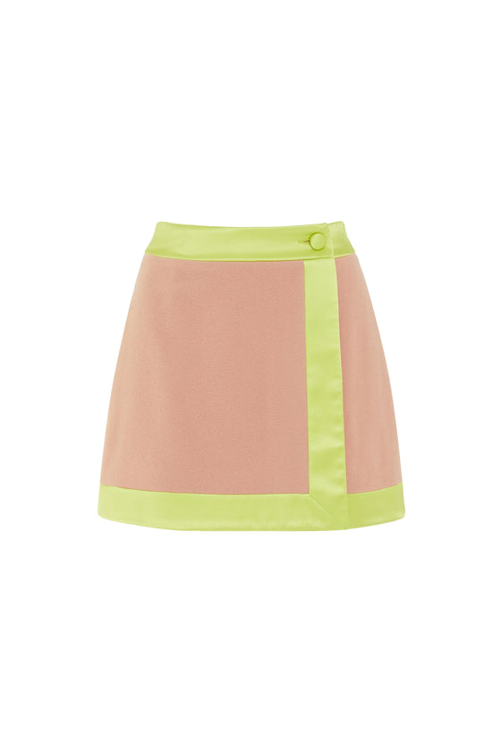 Wool Weekend Skirt - Dust Pink